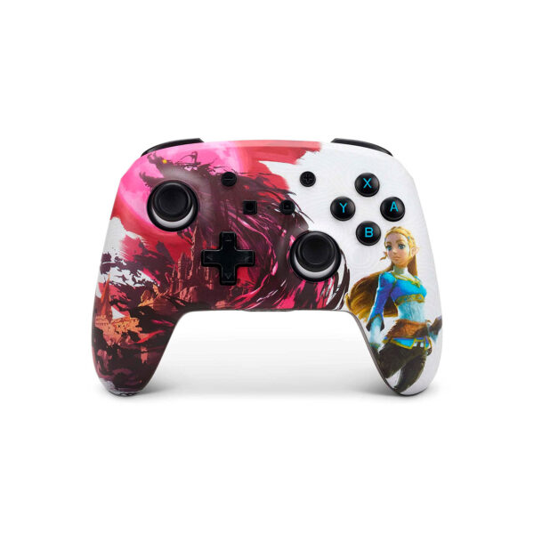 Mando Powera Wirelless Controller Blood Moon Zelda Nintendo Switch - Imagen 2