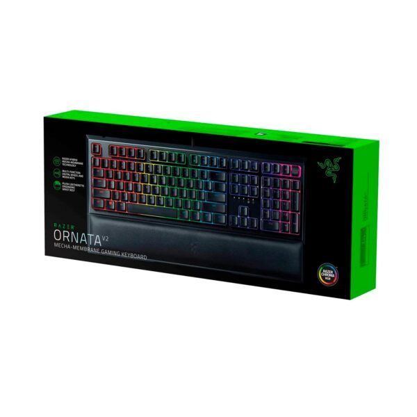Teclado Razer Ornata V2 Mecha - Membrana Sp Chroma Black