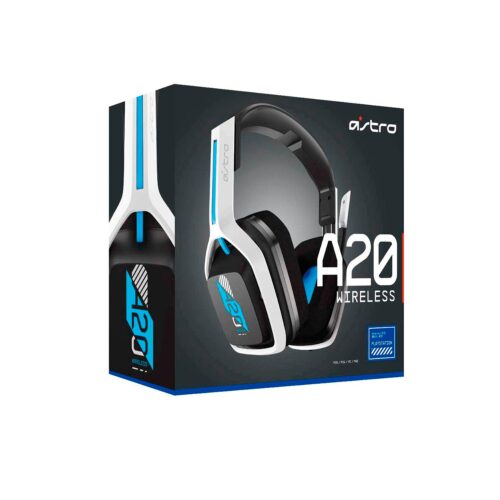 Audifono C/Microf Astro A20 Wireless PS5/4/Pc/Mac White Blue