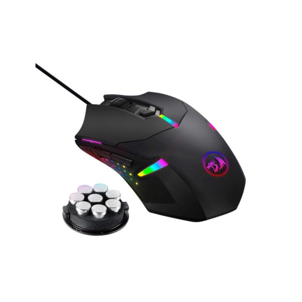 Mouse Gamer Redragon Centrophorus M601-RGB Black - Imagen 4