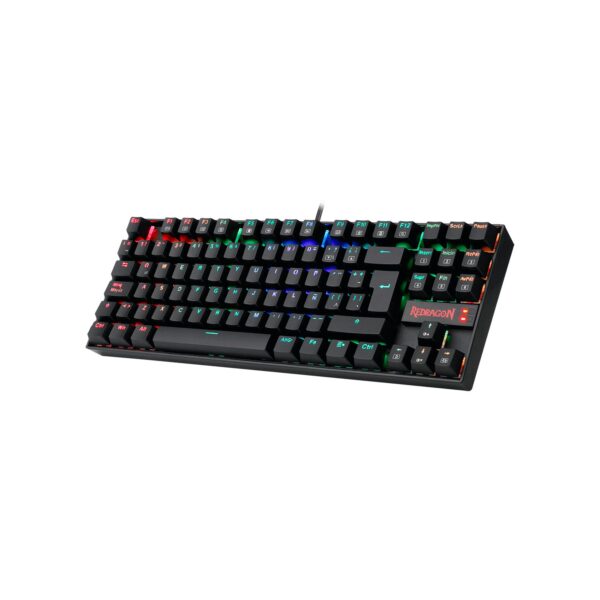 Teclado Gamer Redragon Kumara Spanish K552RGB Red Switch Black - Imagen 3