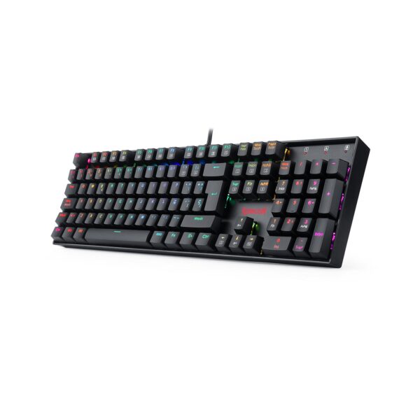 Teclado Gamer Redragon Mitra Spanish K551RGB Red Switch Black - Imagen 2