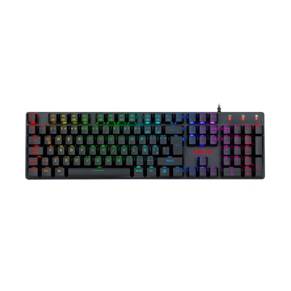 Teclado Gamer Redragon Shrapnel Spanish K589RGB-SP Switch Low Profile Blue