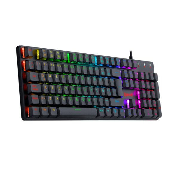 Teclado Gamer Redragon Shrapnel Spanish K589RGB-SP Switch Low Profile Blue - Imagen 3