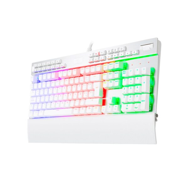 Teclado Gamer Redragon Yama K550W-SP Spanish Purple Switch White - Imagen 2