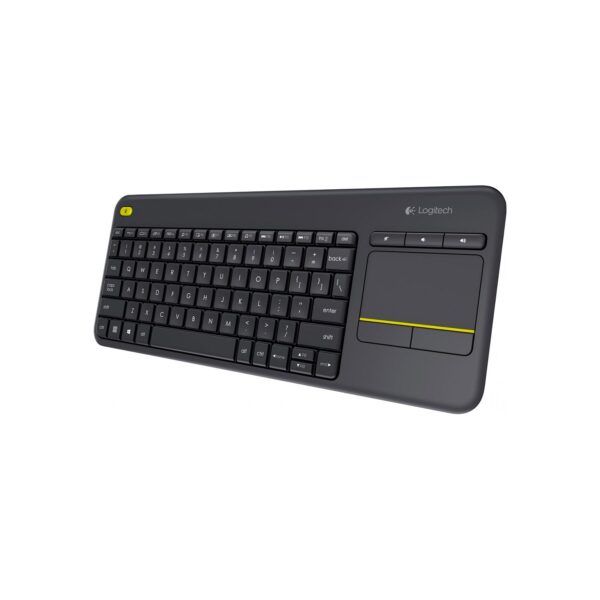 Teclado Logitech K400 Plus Wirelees Touch Sp Black - Imagen 4