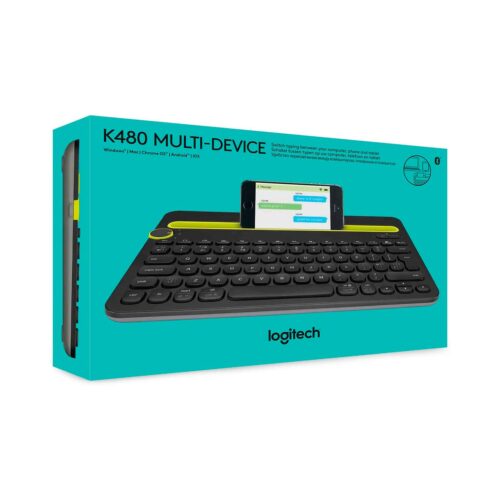 Teclado Logitech K480 Bluetooh Universal Black