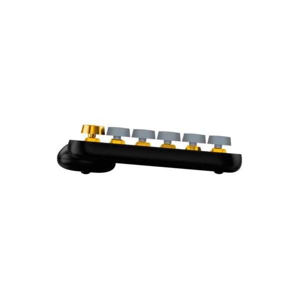 Teclado Logitech Pop Keys Multi-Device Wirelees Black Yellow - Imagen 6