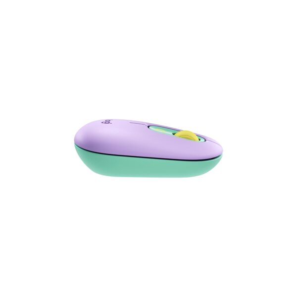 Mouse Logitech Pop Bluetooth Fresh Vibes LilabGreen - Imagen 3