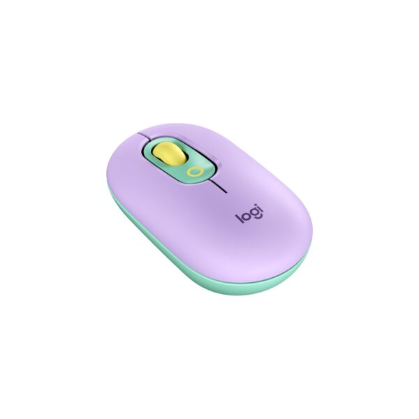 Mouse Logitech Pop Bluetooth Fresh Vibes LilabGreen - Imagen 4