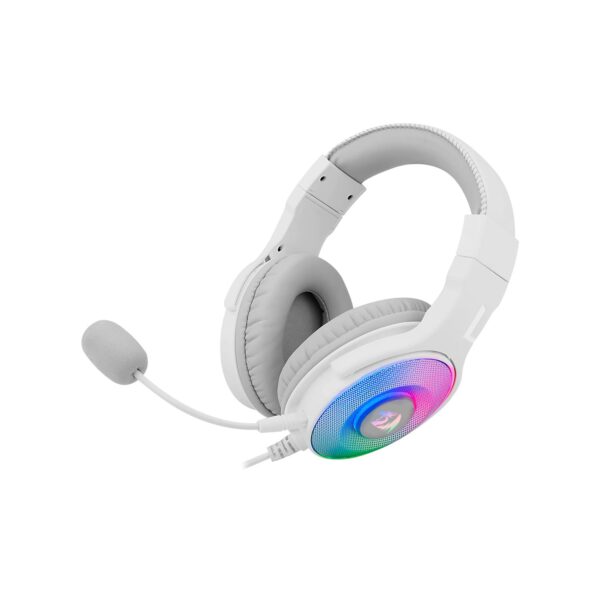 Audifono Gamer Redragon Pandora White 2 H350W Rgb 1 3.5Mm+Usb - Imagen 3