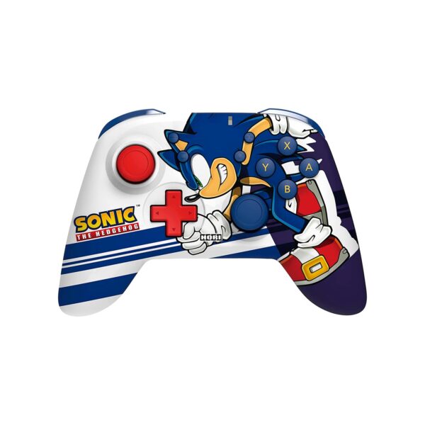 Mando Control Inalámbrico Horipad Nintendo Switch Azul Sonic The Hedgehog - Imagen 2