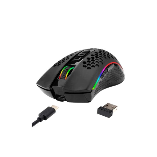 Mouse Gamer Redragon Storm Pro M808 Ks Wireless Black - Imagen 4
