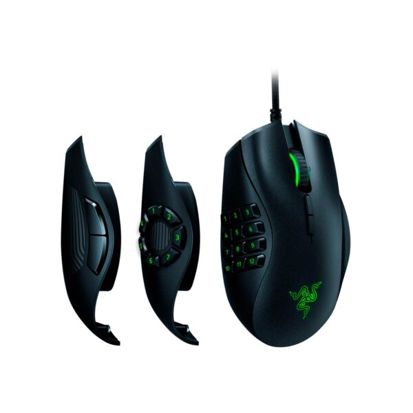 Mouse Gamer Razer Naga Trinity Mmo Moba 16K Dpi Chroma Black - Imagen 4