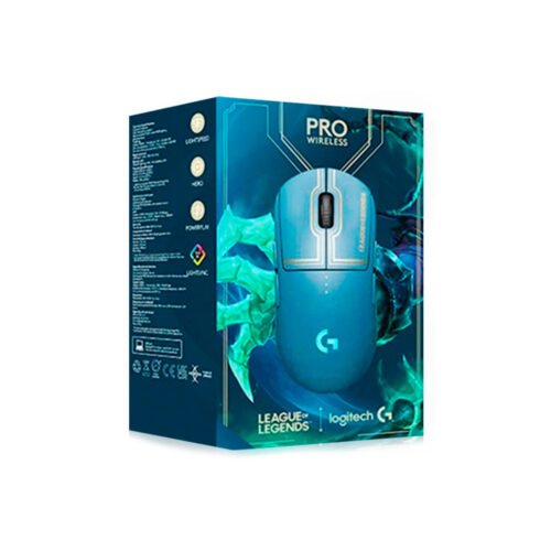 Mouse Gamer Logitech Pro Lightspeed Lol 2 Wireless Hero 25K