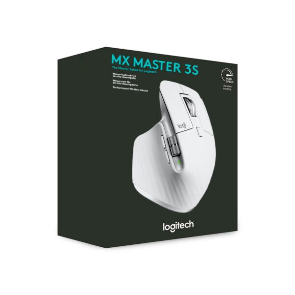 Mouse Logitech Mx Master 3S Wireless 8K USB-C Pale Grey