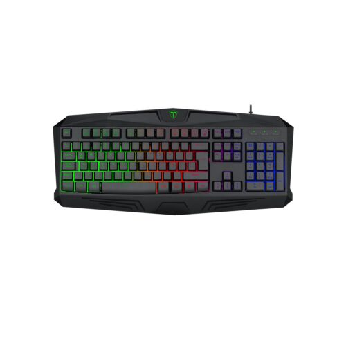 Teclado Gamer T-Dagger Tanker Rainbow T-Tgk 106-Sp Spanish 3 Colors Illumination