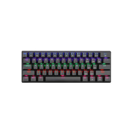 Teclado Gamer T-Dagger Arena Rainbow English T-Tgk321 Rb Black Brown Switch