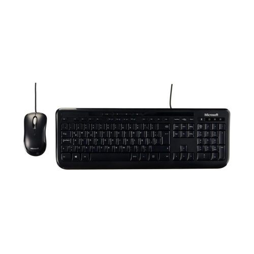 Teclado Microsoft Keyboard & Mouse Desktop 600 Spanish Black