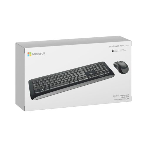 Teclado Microsoft Keyboard & Mouse Desktop 850 Wireless Spanish Black