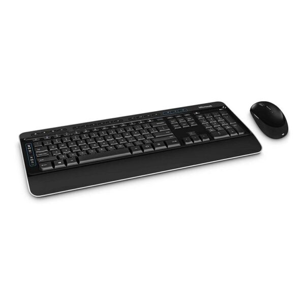 Teclado Microsoft Keyboard & Mouse Desktop 3050 Wireless Desktop Span Black - Imagen 3