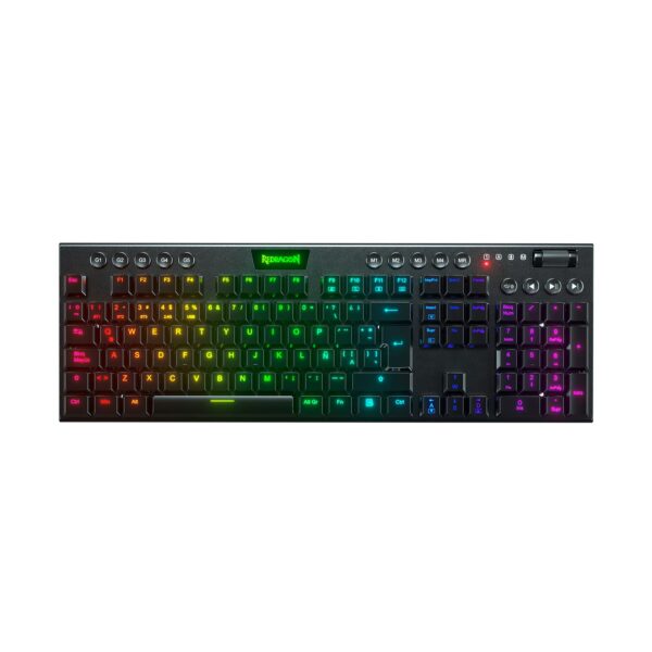 Teclado Gamer Redragon Horus Fs Wireless Spanish K618 Rgb Sp Blue Switch
