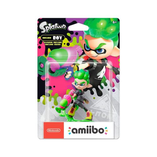 Amiibo Series Splatoon Nintendo Switch Inkling Boy Verde Green