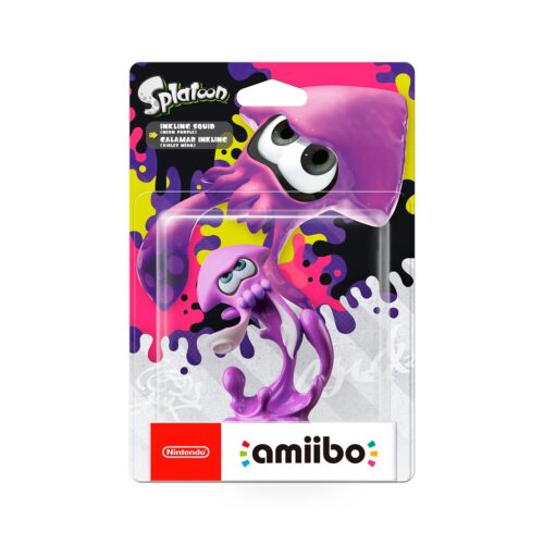 Amiibo Series Splatoon Nintendo Switch – Inkling Squid Neon Purple