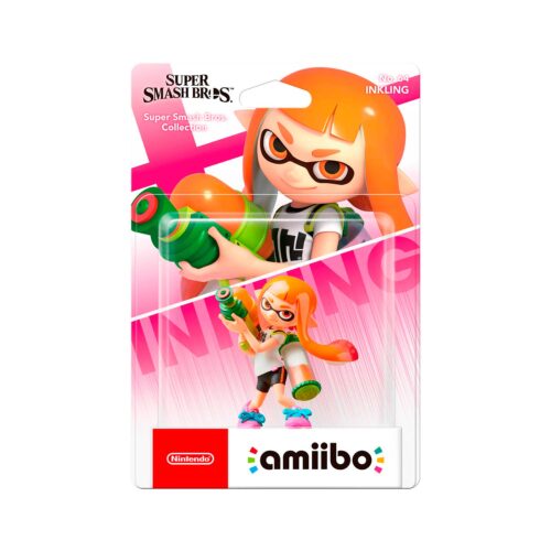 Amiibo Series Super Smash Bros Nintendo Swich Inkling Girl