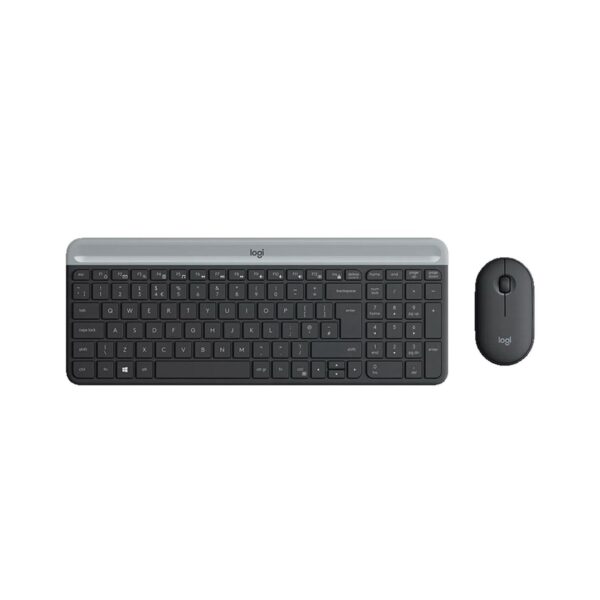 Teclado Logitech+ Mouse Mk470 Wirelees Slim Usb - Imagen 2