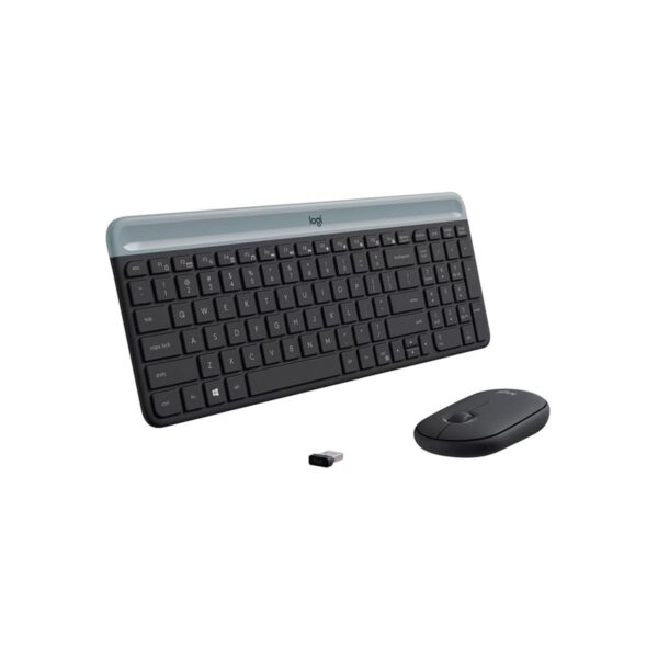 Teclado Logitech+ Mouse Mk470 Wirelees Slim Usb - Imagen 3