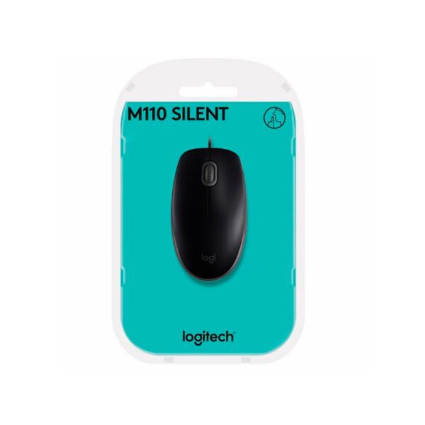 Mouse Logitech M110 Silent Optico Usb Black