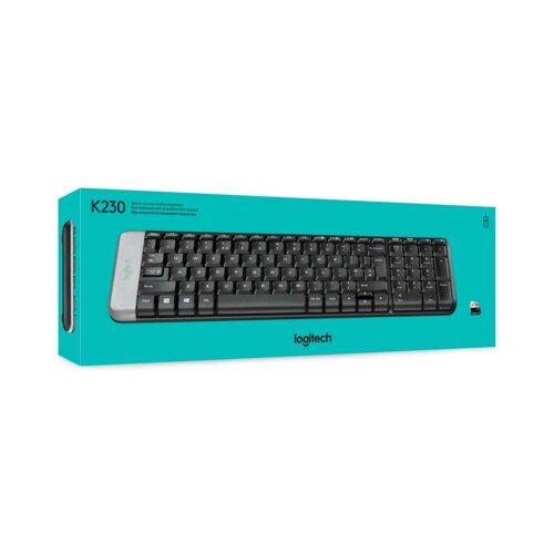 Teclado Logitech K230 Wireless Black Sp