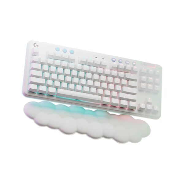 Teclado Gamer Logitech G715 Tkl Wireless Mecanical Tactile Rgb White Aurora Collection - Imagen 3