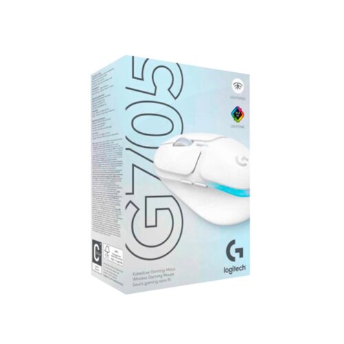 Mouse Gamer Logitech G705 Ligthspeed Wireless Lightsync Rgb White Aurora Collection