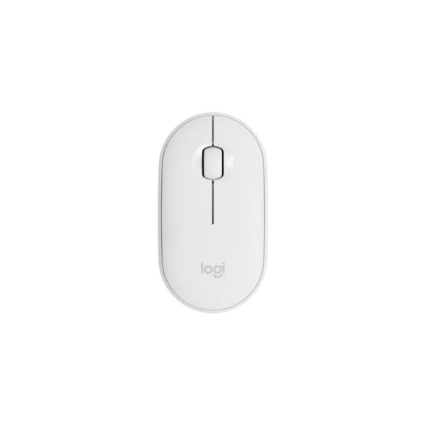 Mouse Logitech Pebble M350 Silent Wireless/Bluetooth White - Imagen 2
