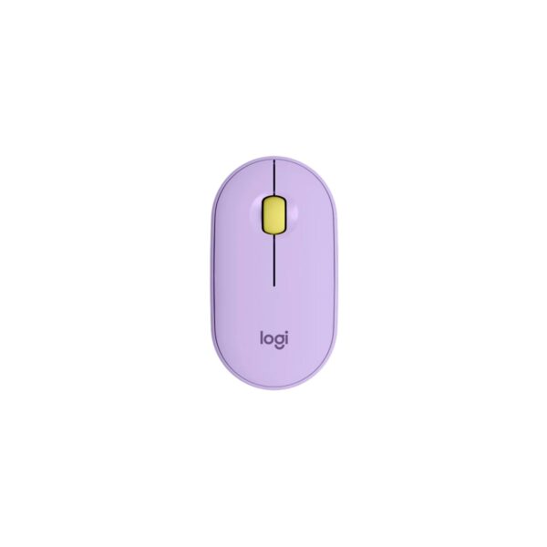 Mouse Logitech Pebble M350 Silent Wireless/Bluetooth Lavender - Imagen 2