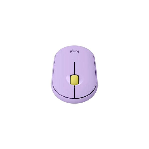 Mouse Logitech Pebble M350 Silent Wireless/Bluetooth Lavender - Imagen 3