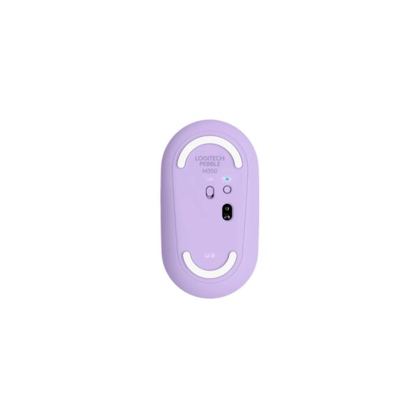 Mouse Logitech Pebble M350 Silent Wireless/Bluetooth Lavender - Imagen 4