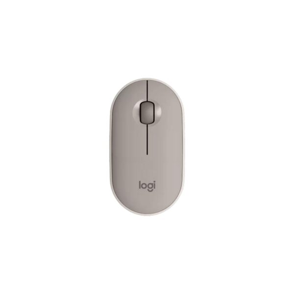 Mouse Logitech Pebble M350 Silent Wireless/Bluetooth Almond Milk - Imagen 2