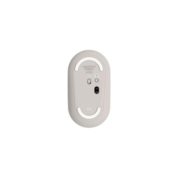 Mouse Logitech Pebble M350 Silent Wireless/Bluetooth Almond Milk - Imagen 4