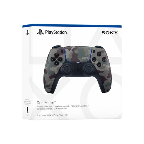 Mando DualSense Camuflado Gris Playstation 5