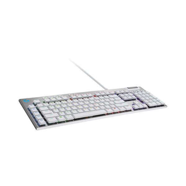 Teclado Gamer Logitech G815 Tactile Lightsync Rgb White - Imagen 2