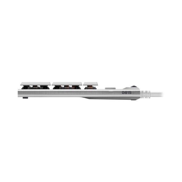 Teclado Gamer Logitech G815 Tactile Lightsync Rgb White - Imagen 5