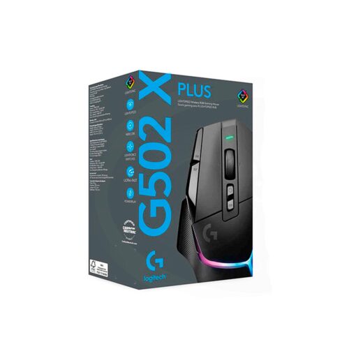 Mouse Gamer Logitech G502 Xplus Lightpeed Wireless Rgb Gaming Black