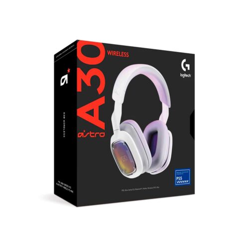 Audifono Gamer C/Microf Astro A30 Wireless For Ps5/Xbox/Pc/Mac White