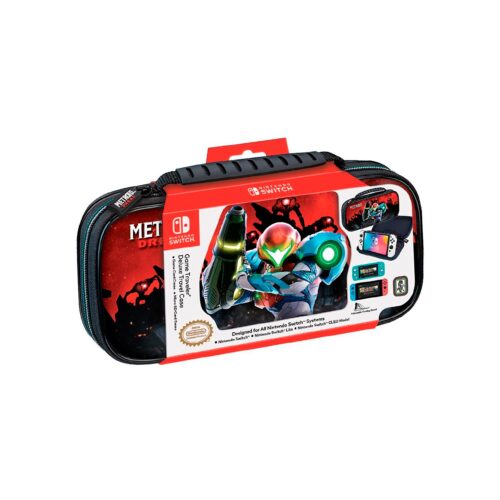 Estuche Game Traveler Deluxe Travel Case Metroid Nintendo Switch Oled Model Nns37M