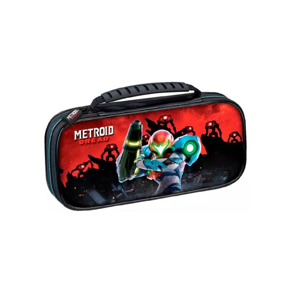 Estuche Game Traveler Deluxe Travel Case Metroid Nintendo Switch Oled Model Nns37M - Imagen 2