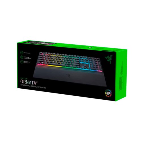 Teclado Razer Ornata V3 Mecha-Menbrane Us Low Profile Chroma Black