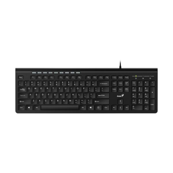 Teclado Genius Slimstar 230 Usb Multimedia Black - Imagen 2